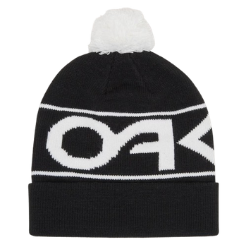 Mütze Oakley Factory Cuff Beanie Black/White Logo