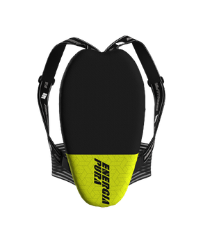 Protektor ENERGIAPURA Long Back Protector Adj Polygonal Junior Acid Green/Black - 2023/24