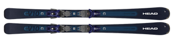 Ski HEAD V-Shape E-V10 + PR 11 GW Dark Blue 90 mm [G] - 2023/24