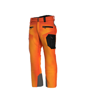 Ski Pants ENERGIAPURA Velvet Grong Printed Orange - 2023/24