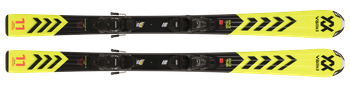 Ski Volkl Racetiger Yellow + 4.5 VMotion JR Black/Anthracite - 2023/24