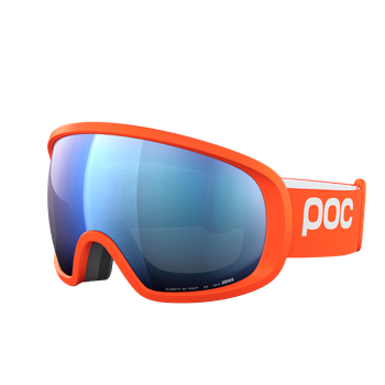 Skibrille POC Fovea Zink Orange/Partly Sunny Blue - 2024/25