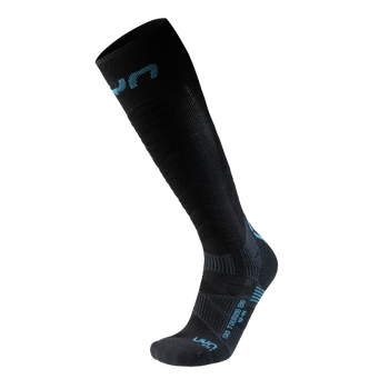 Skisocken UYN Man Ski Touring One Bio Socks Black/Blue - 2024/25