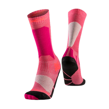 Skisocken X-socks Ski Discover OTC JR Light Pink/Light Sand - 2024/25