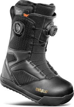 Snowboardstiefel Thirty Two Stw Double Boa Women Black/Gold - 2024/25