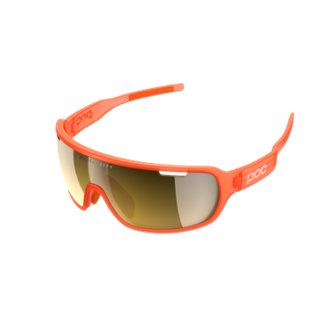 Sonnenbrille POC Do Blade Fluorescent Orange Translucent - 2024/25