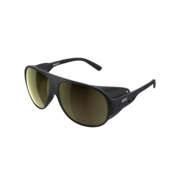 Sonnenbrille POC Nivalis Black/Glacier/Gold Mirror - 2024/25