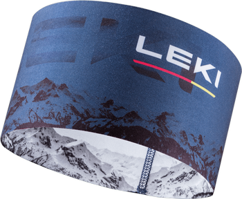 Stirnband Leki XC Headband blue-white - 2023
