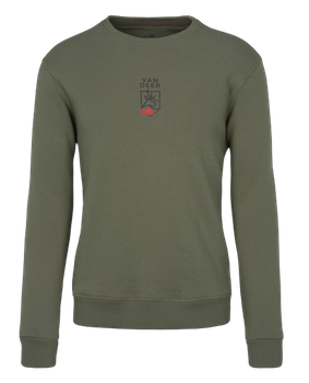 Sweatshirt Van Deer Casual Sweater Khaki - 2024/25