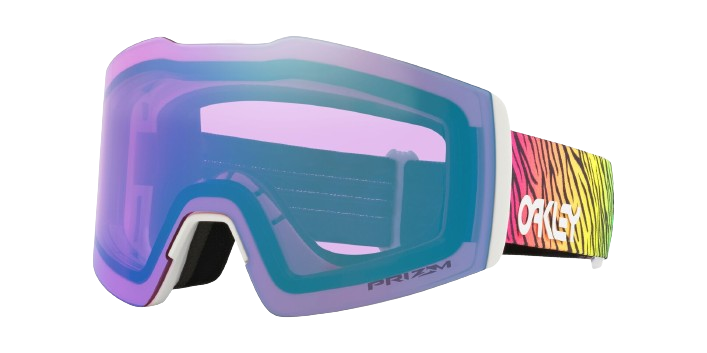 Brille Oakley Fall Line M Bengal White Prizm Snow Iced Iridium - 2024/25