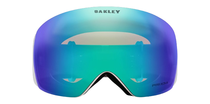 Brille Oakley Flight Deck L Matte White Prizm Argon Iridium - 2024/25