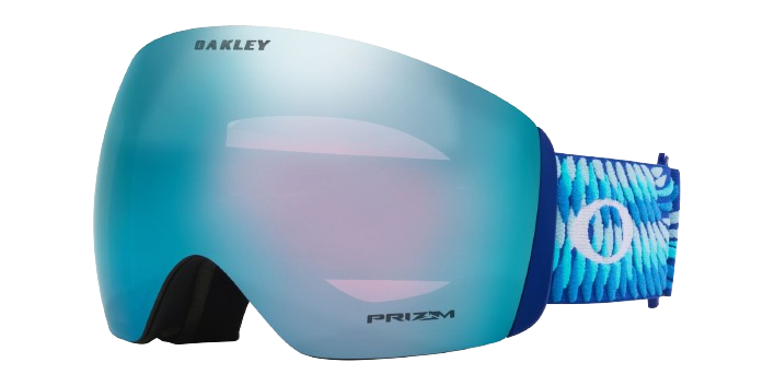 Brille Oakley Flight Deck L Mikaela Shiffrin Signature Prizm Snow Sapphire Iridium - 2024/25