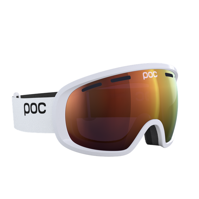 Brille POC Fovea Hydrogen White/Partly Sunny Orange - 2024/25