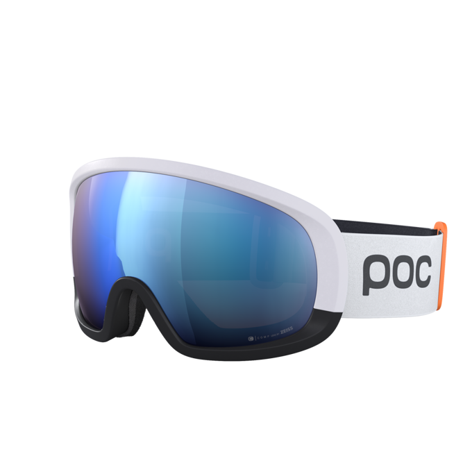 Brille POC Fovea Mid Clarity Comp Hydrogen White/Uranium Black/Spektris Blue - 2022/23