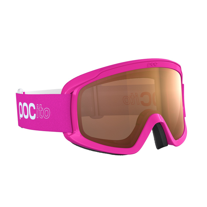 Brille POC Pocito Opsin Fluorescent Pink/Clarity Pocito - 2023/24