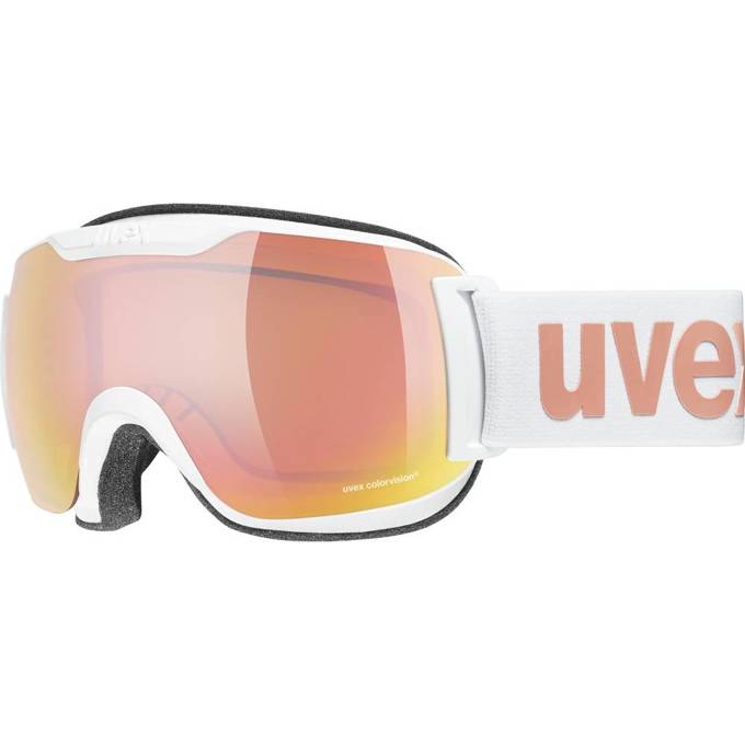 Brille UVEX Downhill 2000 S CV White/Shiny S2 - 2022/23