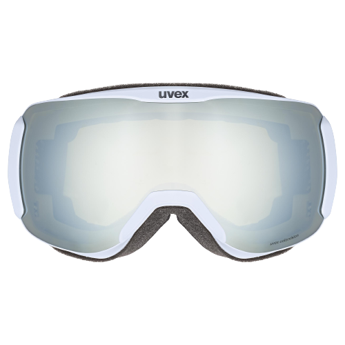 Brille Uvex Downhill 2100 We Cv Arctic Blue Matt White-Green - 2023/24