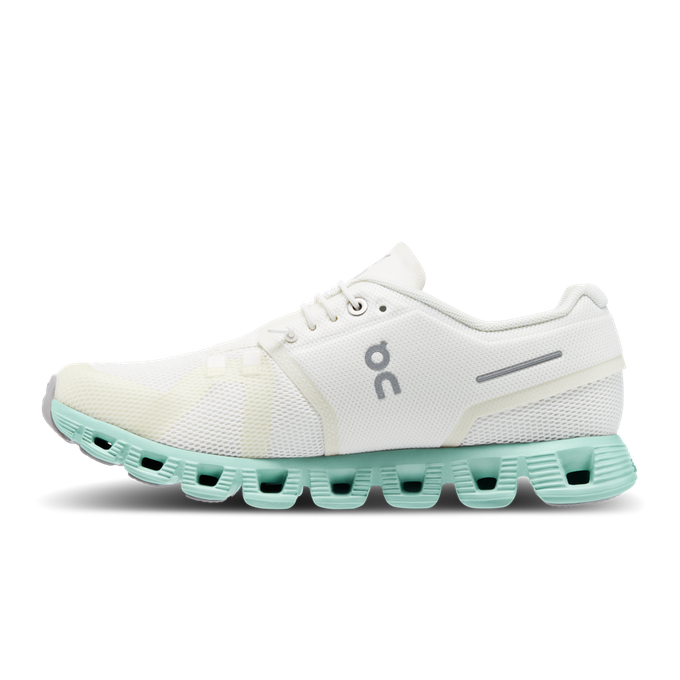 Damen Schuhe On Running Cloud 5 Undyed-white/Creek