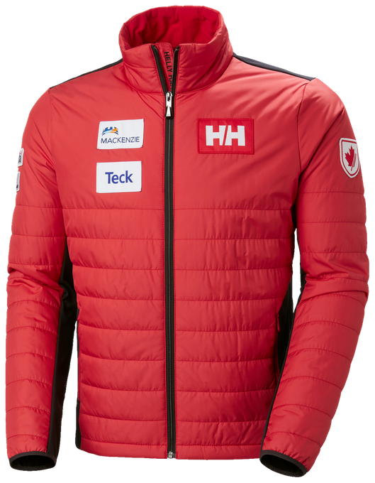 Daunenjacke Helly Hansen World Cup Insulator Jacket Red - 2023/24