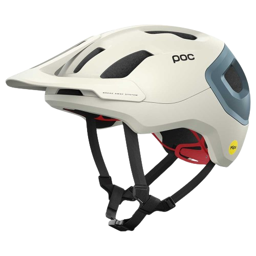 Fahrradhelm POC Axion Race MIPS Selentine Off-White - 2024