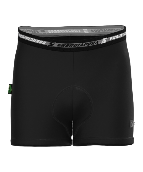 Fahrradhosen Energiapura New Chester Boxer Black - 2023