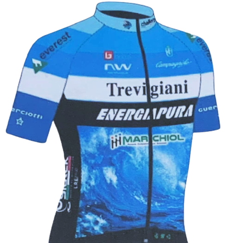 Fahrradtrikot Energiapura T-Shirt Full Zip Life Trevigiani Team/Ragl Alexander - 2023