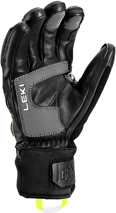 Handschuhe LEKI GRIFFIN S BLACK/YELLOW - 2021/22