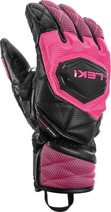 Handschuhe LEKI WCR Venom 3D Junior Pink - 2024/25