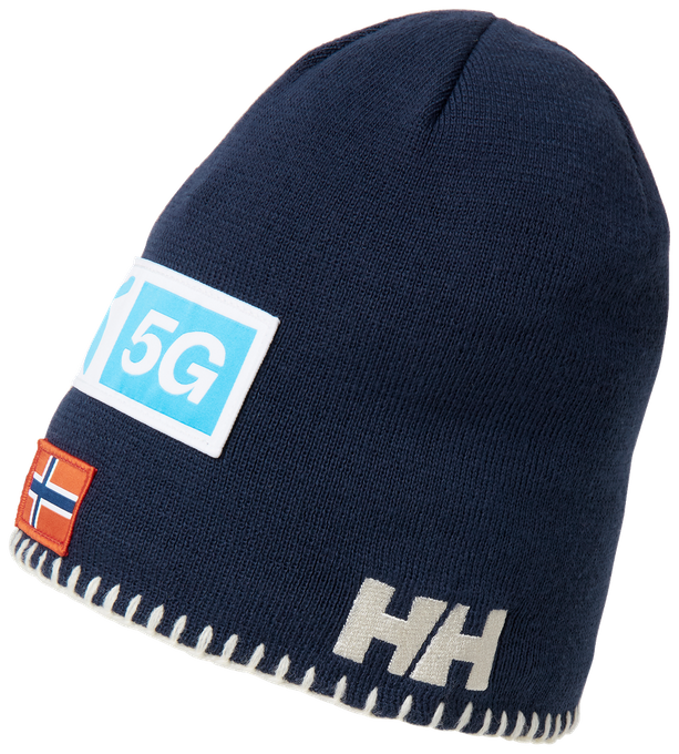 Helly Hansen Mountain Beanie Fleece Lined Ocean - 2023/24