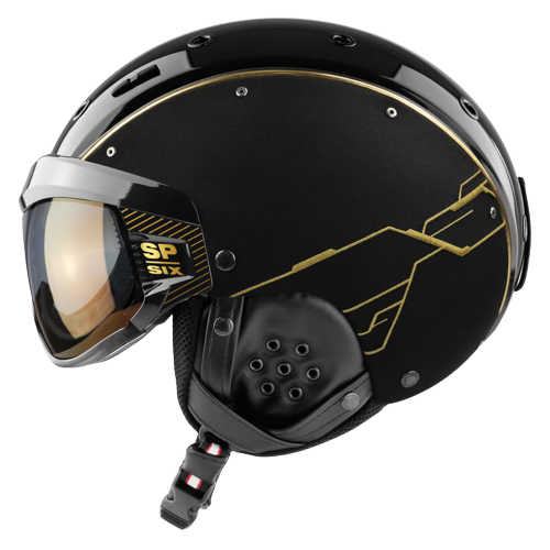 Helm Casco SP-6 Limited Circuit Gold Black - 2023/24