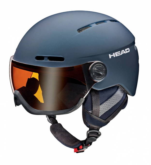 Helm HEAD Knight Pro + Sparelens Nightblue