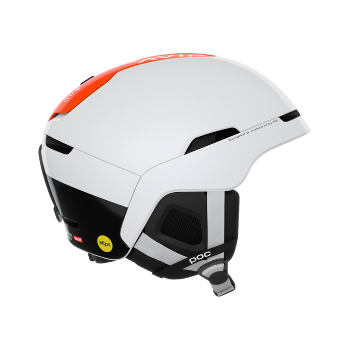 Helm POC Obex Bc Mips Hydrogen White/Fluorescent Orange Avip - 2023/24