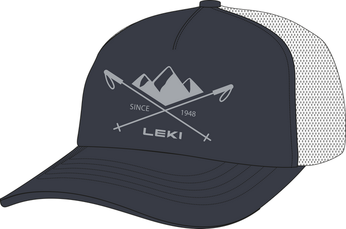 Kappe LEKI Outdoor Cap Ensign Blue/White/Arctic Ice