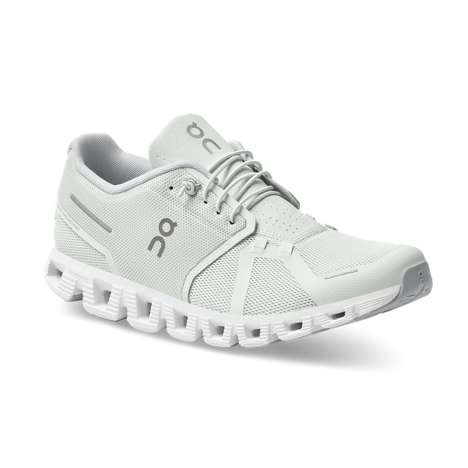 Man Schuhe On Running Cloud 5 Ice/White