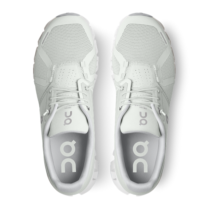 Man Schuhe On Running Cloud 5 Ice/White