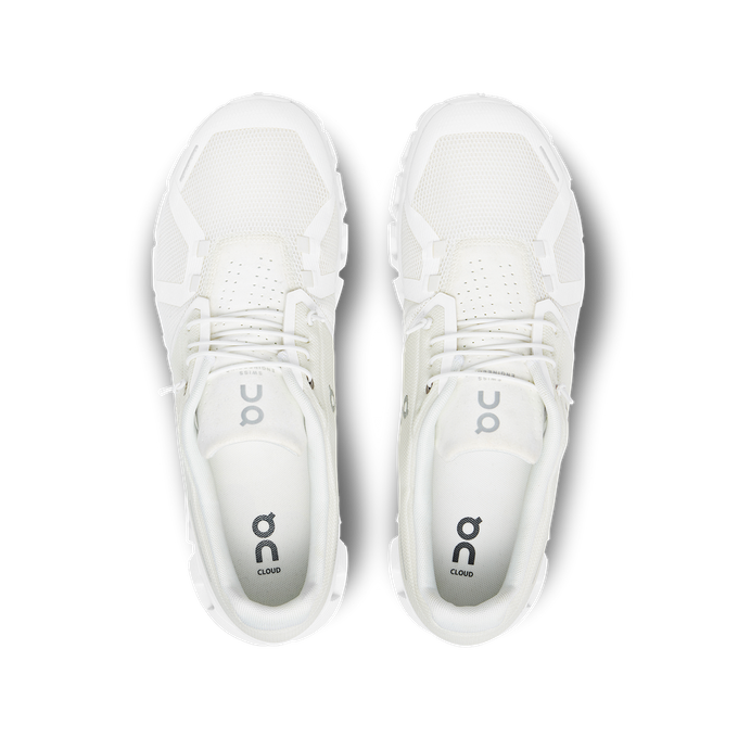 Man Schuhe On Running Cloud 5 Undyed-White/White