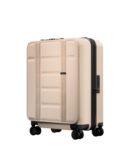 Reisekoffer Db Ramverk Front Access Carry-on Fogbow Beige - 2024/25