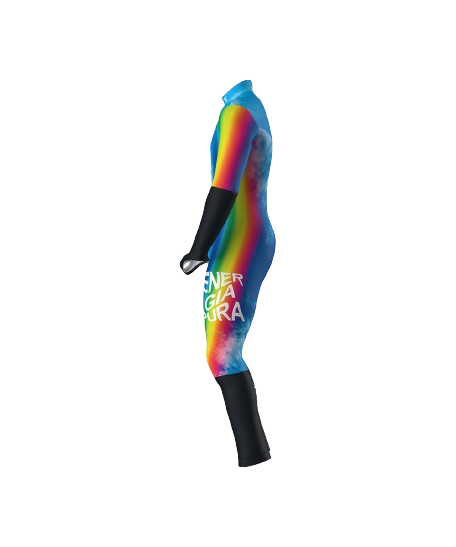 Rennanzug ENERGIAPURA Rainbow (non insulated, unpadded) - 2023/24