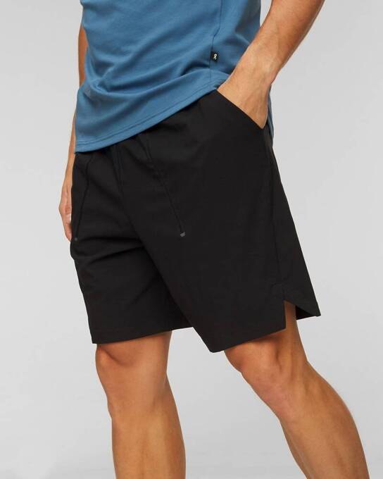 Shorts für Männer On Running Focus Shorts Black - 2024/25