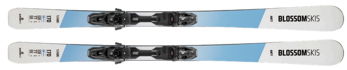 Ski Blossom Skis Turbo AM77 Multiflex PR Base + PRD 12 - 2024/25