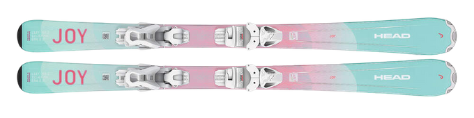 Ski HEAD Joy Easy Jrs + Jrs 4.5 GW CA Solid White/White Brake [I] 80 mm - 2023/24