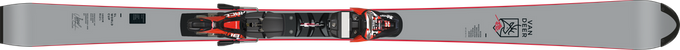 Ski Van Deer SL FIS WC + Marker Xcomp 18 Black Flo Red - 2024/25