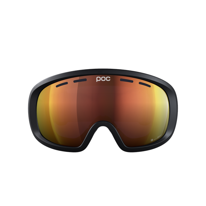 Skibrille POC Fovea Mid Uranium Black/Partly Sunny Orange - 2024/25