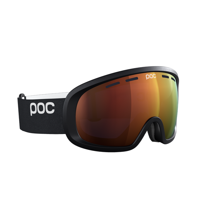 Skibrille POC Fovea Mid Uranium Black/Partly Sunny Orange - 2024/25