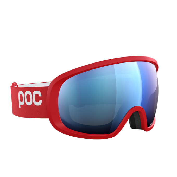 Skibrille POC Fovea Prismane Red/Partly Sunny Blue - 2024/25