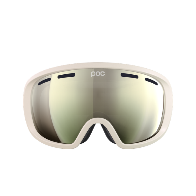 Skibrille POC Fovea Selentine White/Partly Sunny Ivory - 2023/24