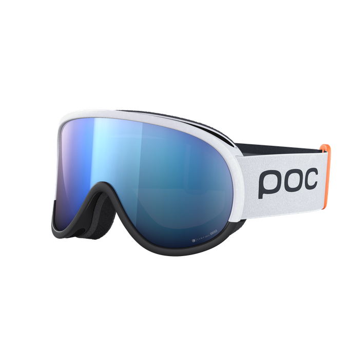 Skibrille POC Retina Race Hydrogen White/Uranium Black/Partly Sunny Blue - 2023/24