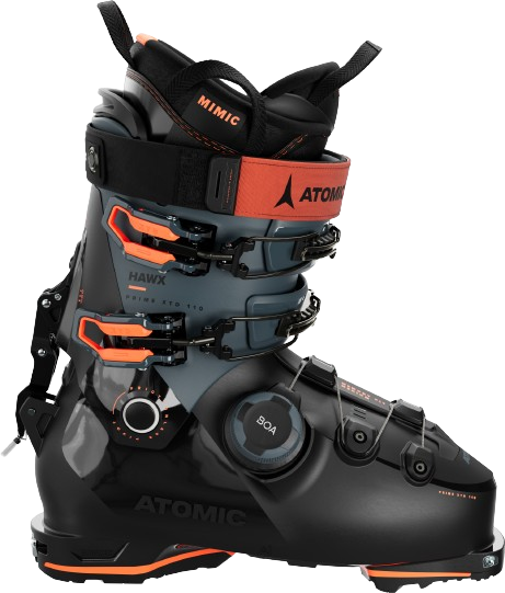 Skischuhe Atomic Hawx Prime XTD 110 BOA GW Black/Storm/Orange – 2024/25