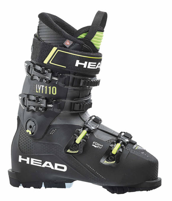 Skischuhe HEAD Edge LYT 110 GW Black/Yellow - 2022/23