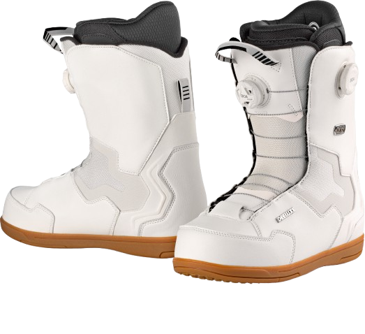 Snowboard Schuhe Deeluxe ID Dual Boa White - 2024/25